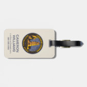 Étiquette À Bagage Parc national de Carlsbad (Dos horizontal)