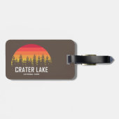 Étiquette À Bagage Parc national de Crater Lake (Dos horizontal)