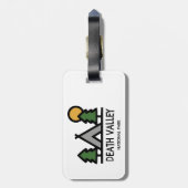 Étiquette À Bagage Parc national de Death Valley (Dos Vertical)