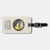 Étiquette À Bagage Parc national de Death Valley (Devant horizontal)