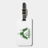 Étiquette À Bagage Parc national de Denali Camping (Devant Vertical)