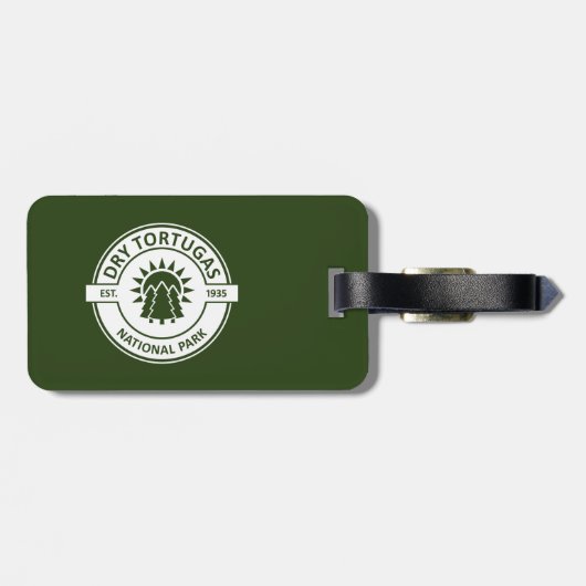 Étiquette À Bagage Parc national de Dry Tortugas (Dos horizontal)