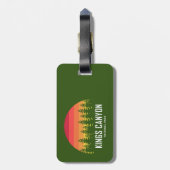 Étiquette À Bagage Parc national de Kings Canyon (Dos Vertical)