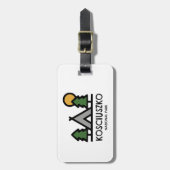 Étiquette À Bagage Parc national de Kosciuszko (Devant Vertical)