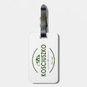 Étiquette À Bagage Parc national de Kosciuszko (Dos Vertical)