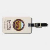 Étiquette À Bagage Parc national de la Forêt Petrifiée (Devant horizontal)