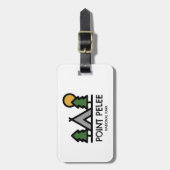 Étiquette À Bagage Parc national de la Pointe-Pelée Ontario Canada (Devant Vertical)