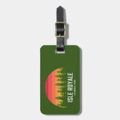 Étiquette À Bagage Parc national de l'Isle Royale (Devant Vertical)