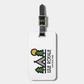 Étiquette À Bagage Parc national de l'Isle Royale (Devant Vertical)