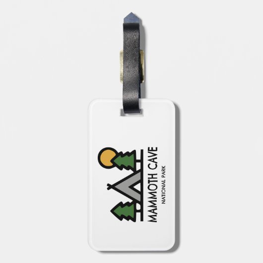 Étiquette À Bagage Parc national de Mammoth Cave (Dos Vertical)
