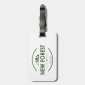 Étiquette À Bagage Parc national de New Forest (Dos Vertical)