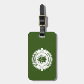 Étiquette À Bagage Parc national de Redwood Sun Trees (Devant Vertical)