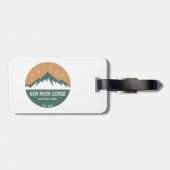 Étiquette À Bagage Parc national de River Gorge (Dos horizontal)