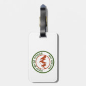 Étiquette À Bagage Parc national de River Gorge (Dos Vertical)