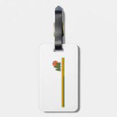 Étiquette À Bagage Parc national de Sequoia Pine Trees Soleil (Dos Vertical)