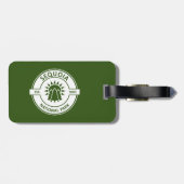 Étiquette À Bagage Parc national de Sequoia Sun Trees (Dos horizontal)