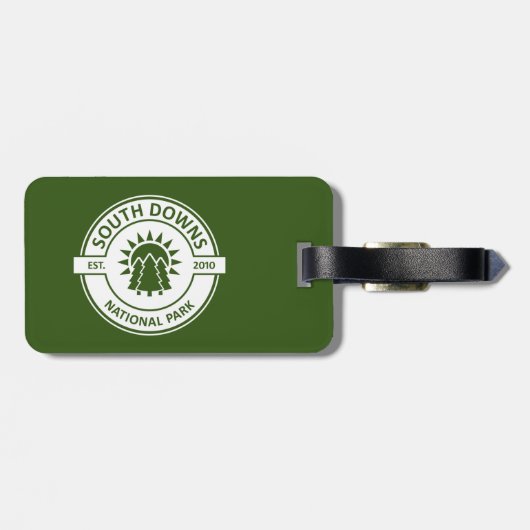Étiquette À Bagage Parc national de South Downs (Dos horizontal)