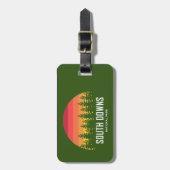 Étiquette À Bagage Parc national de South Downs (Devant Vertical)