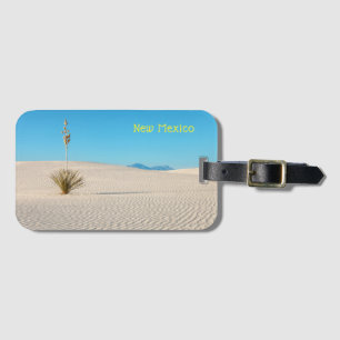 Étiquette À Bagage Parc national de White Sands Nouveau-Mexique