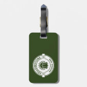 Étiquette À Bagage Parc national de Yellowstone (Dos Vertical)