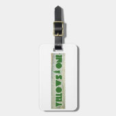 Étiquette À Bagage Parc national de Yellowstone (Devant Vertical)