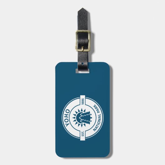 Étiquette À Bagage Parc national de Yoho (Devant Vertical)