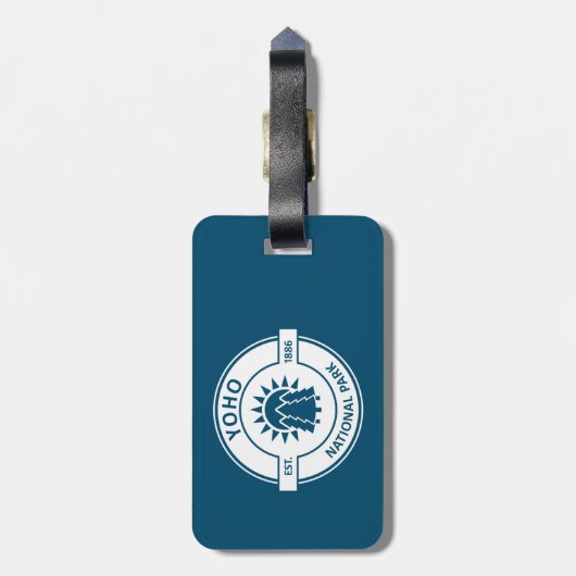 Étiquette À Bagage Parc national de Yoho (Dos Vertical)