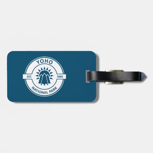 Étiquette À Bagage Parc national de Yoho (Dos horizontal)
