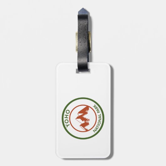 Étiquette À Bagage Parc national de Yoho (Dos Vertical)