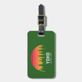 Étiquette À Bagage Parc national de Yoho (Devant Vertical)