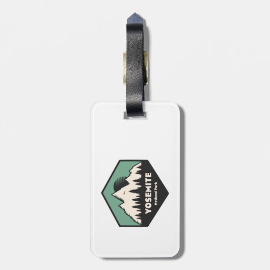 Étiquette À Bagage Parc national de Yosemite (Dos Vertical)