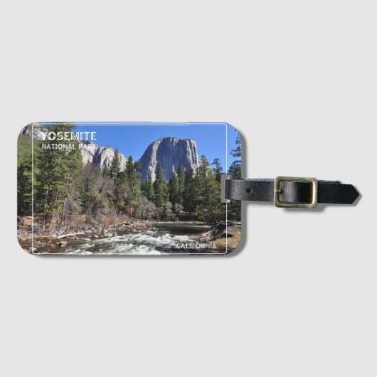 Étiquette À Bagage Parc national de Yosemite (Devant Horizontal)