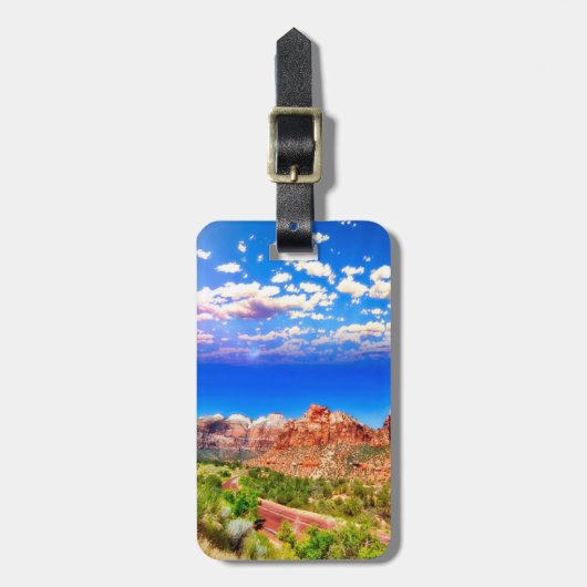 Étiquette À Bagage Parc national de Zion (Devant Vertical)