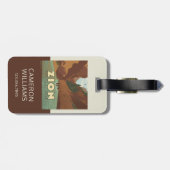 Étiquette À Bagage Parc national de Zion | Les Étroits (Dos horizontal)