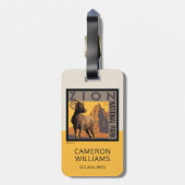 Étiquette À Bagage Parc national de Zion | Ram (Dos Vertical)