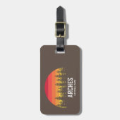 Étiquette À Bagage Parc national des Arches (Devant Vertical)