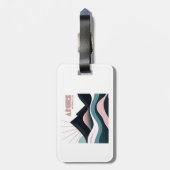 Étiquette À Bagage Parc national des Arches Collines colorées (Dos Vertical)