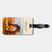 Étiquette À Bagage Parc national des Arches | Utah (Dos horizontal)