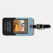 Étiquette À Bagage Parc national des Arches, Utah | Jacklapin (Devant horizontal)