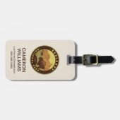 Étiquette À Bagage Parc national des Badlands (Devant horizontal)