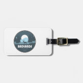 Étiquette À Bagage Parc national des Badlands Deer (Devant horizontal)