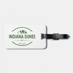 Étiquette À Bagage Parc national des dunes de l'Indiana