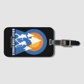 Étiquette À Bagage Parc national des Dunes de sable (Devant Horizontal)