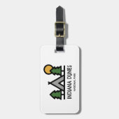 Étiquette À Bagage Parc national des dunes d'Indiana (Devant Vertical)