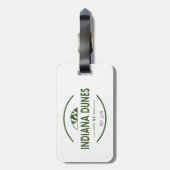 Étiquette À Bagage Parc national des dunes d'Indiana (Dos Vertical)