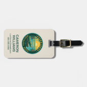 Étiquette À Bagage Parc national des Everglades (Devant horizontal)