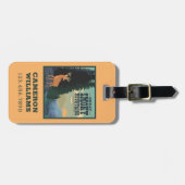 Étiquette À Bagage Parc national des Great Smoky Mountains (Devant horizontal)