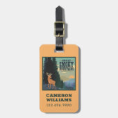 Étiquette À Bagage Parc national des Great Smoky Mountains (Devant Vertical)