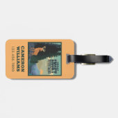 Étiquette À Bagage Parc national des Great Smoky Mountains (Dos horizontal)