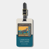 Étiquette À Bagage Parc national des îles Channel | Fox (Devant Vertical)